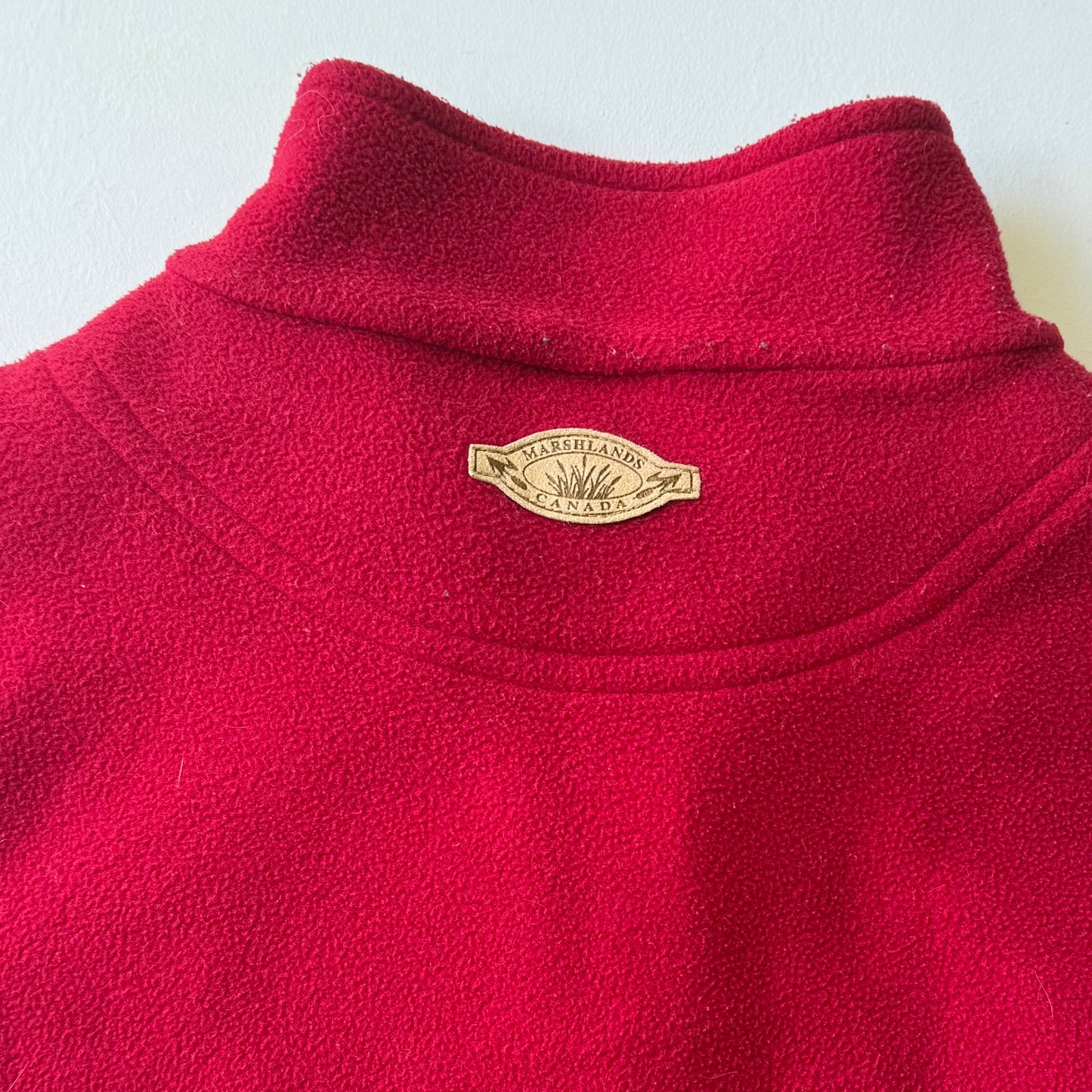 Vintage Marshlands Canada, Red Vest