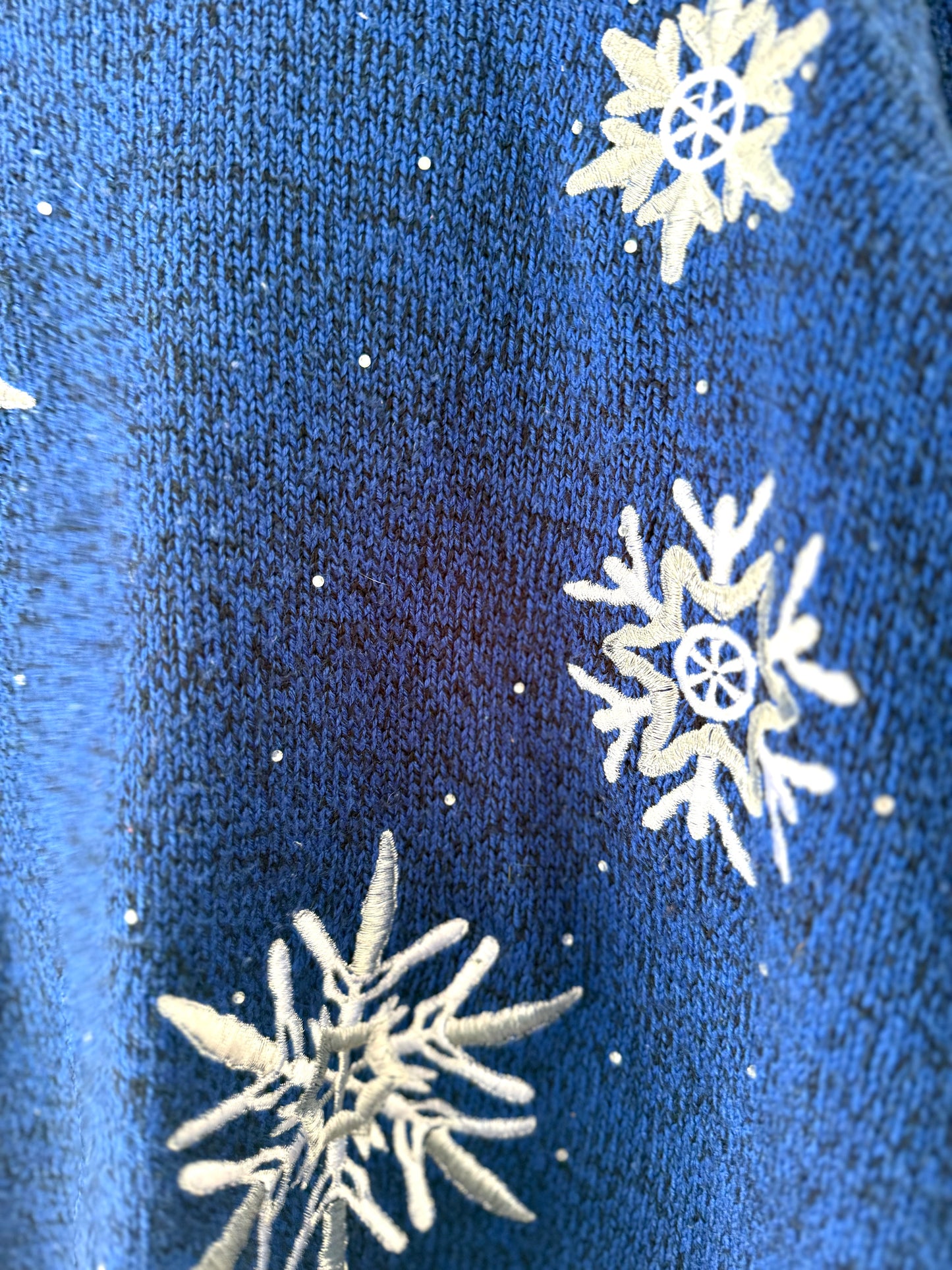 Secondhand Croft and Barrow, Snowflake Sweater