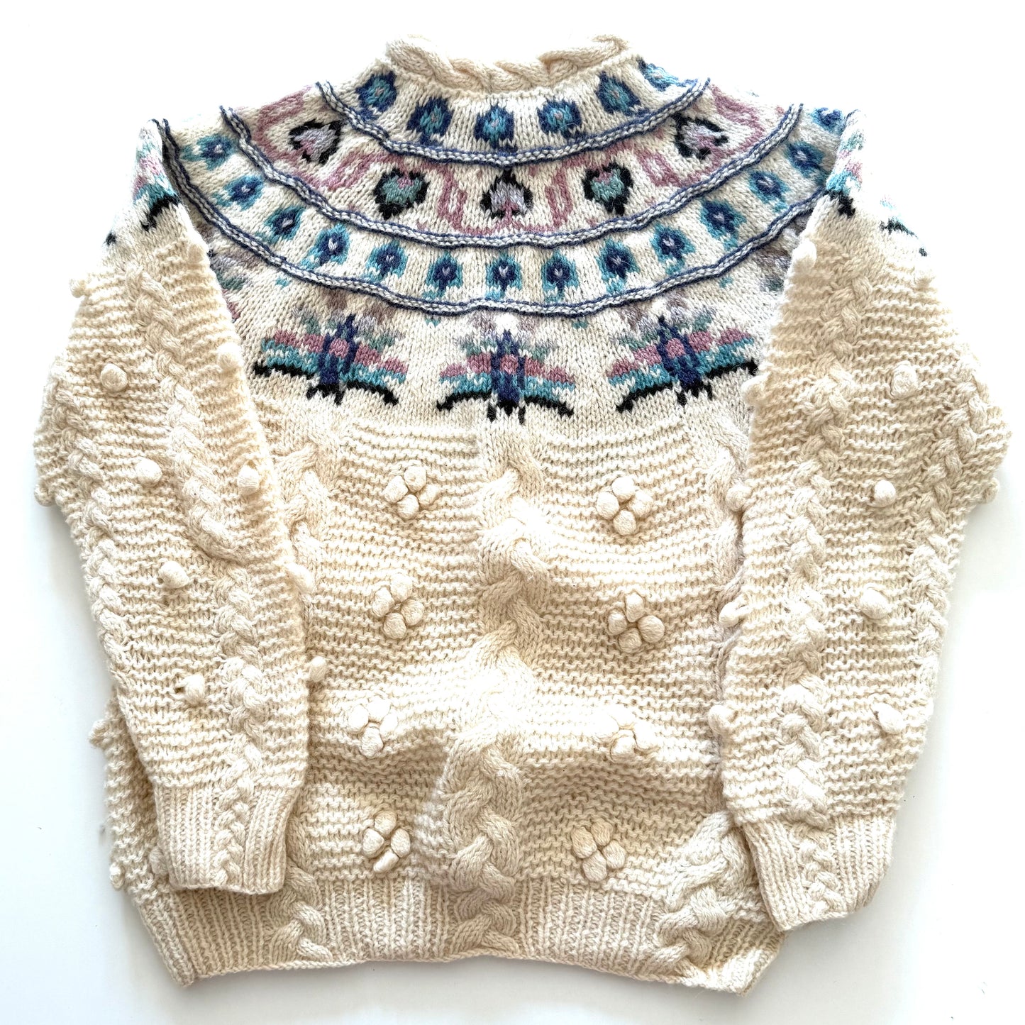 Vintage Woolrich, Pompom Sweater