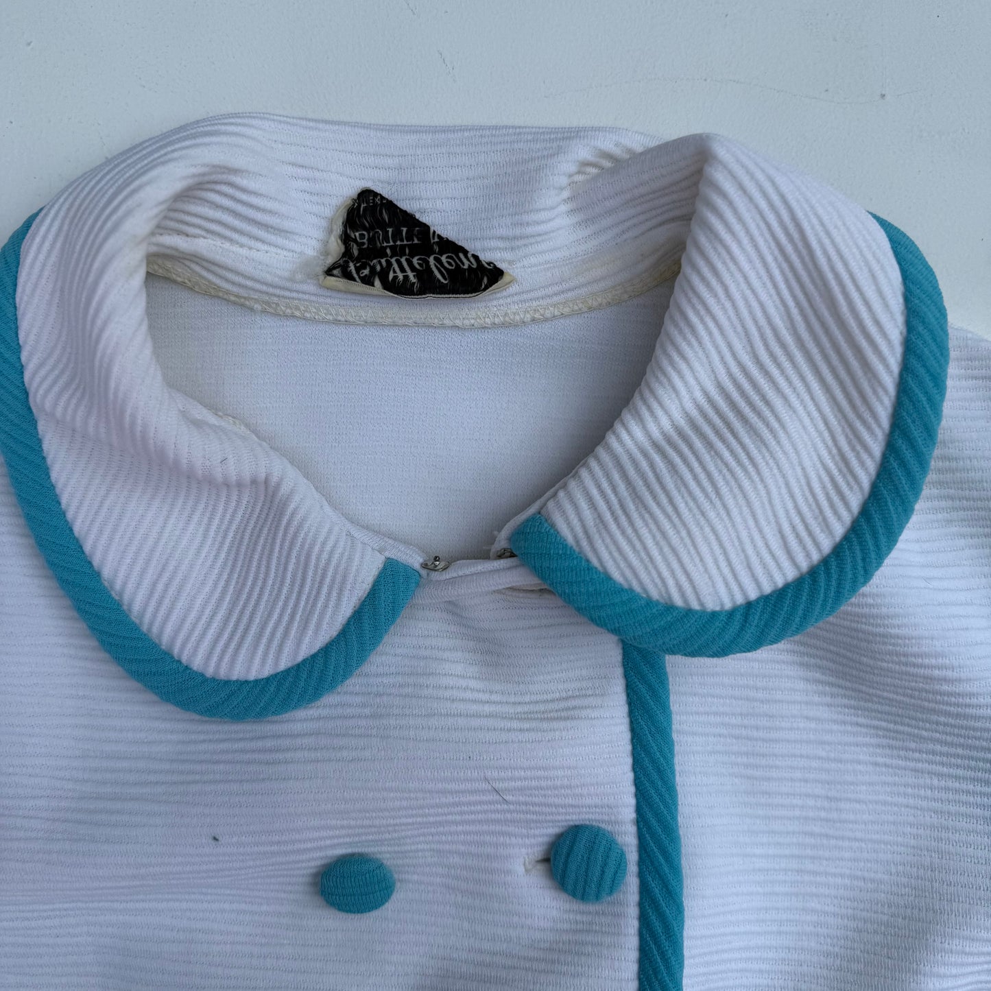Vintage Butte Knit, Button Down 1960's Style Shirt