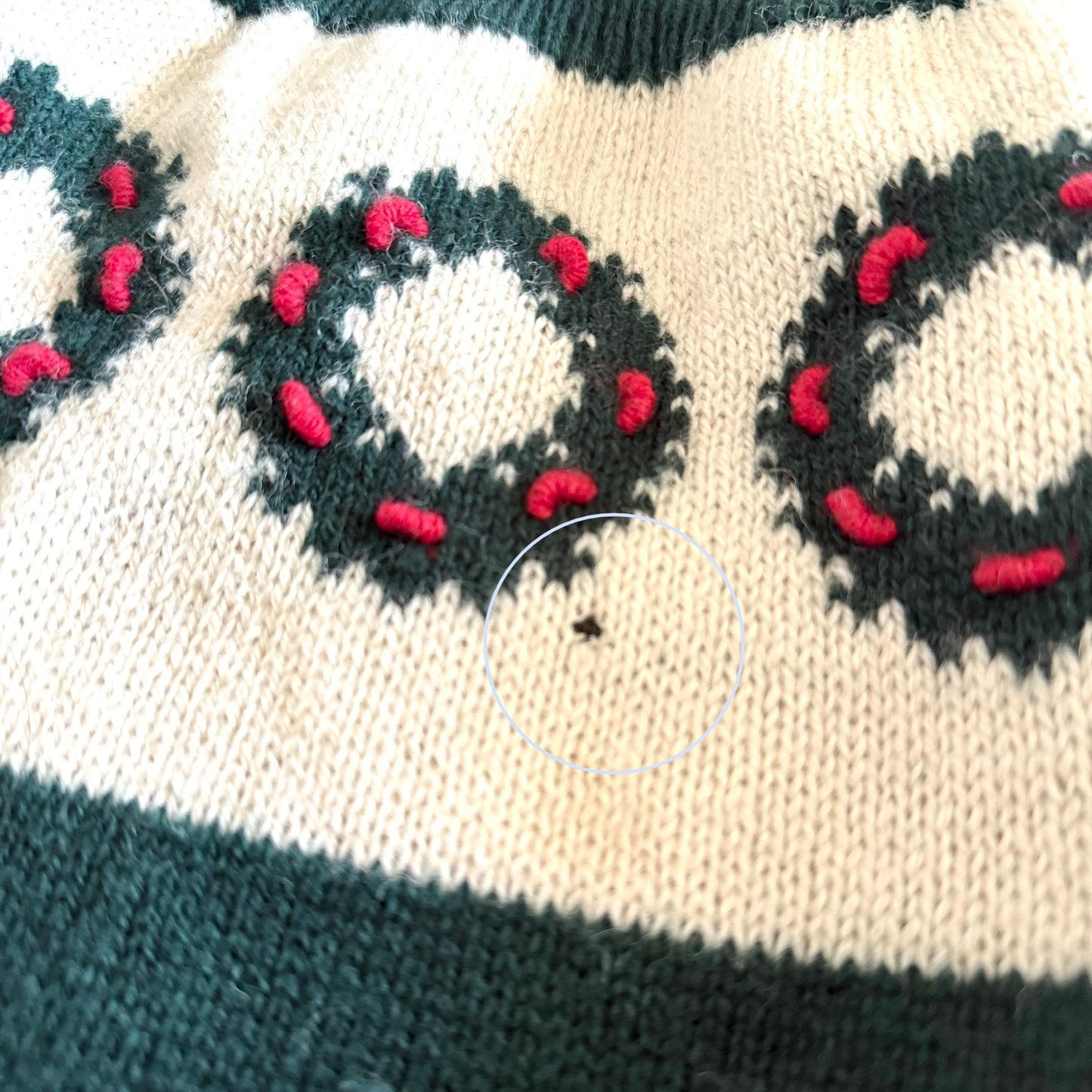 Vintage Northern Reflections, Christmas Holiday Wool Blend Sweater