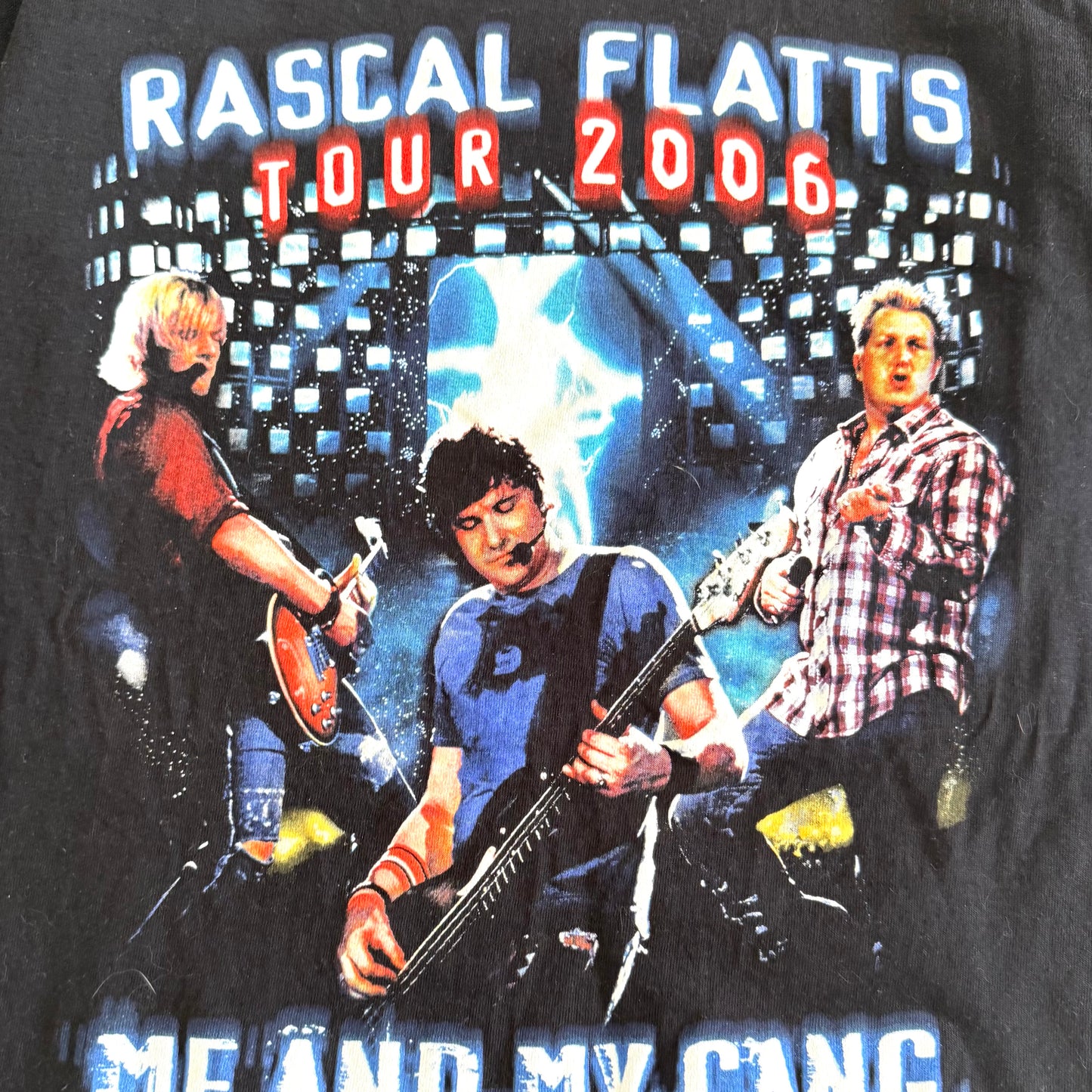 Secondhand Rascal Flatts, Me and My Gang Tour T-Shirt