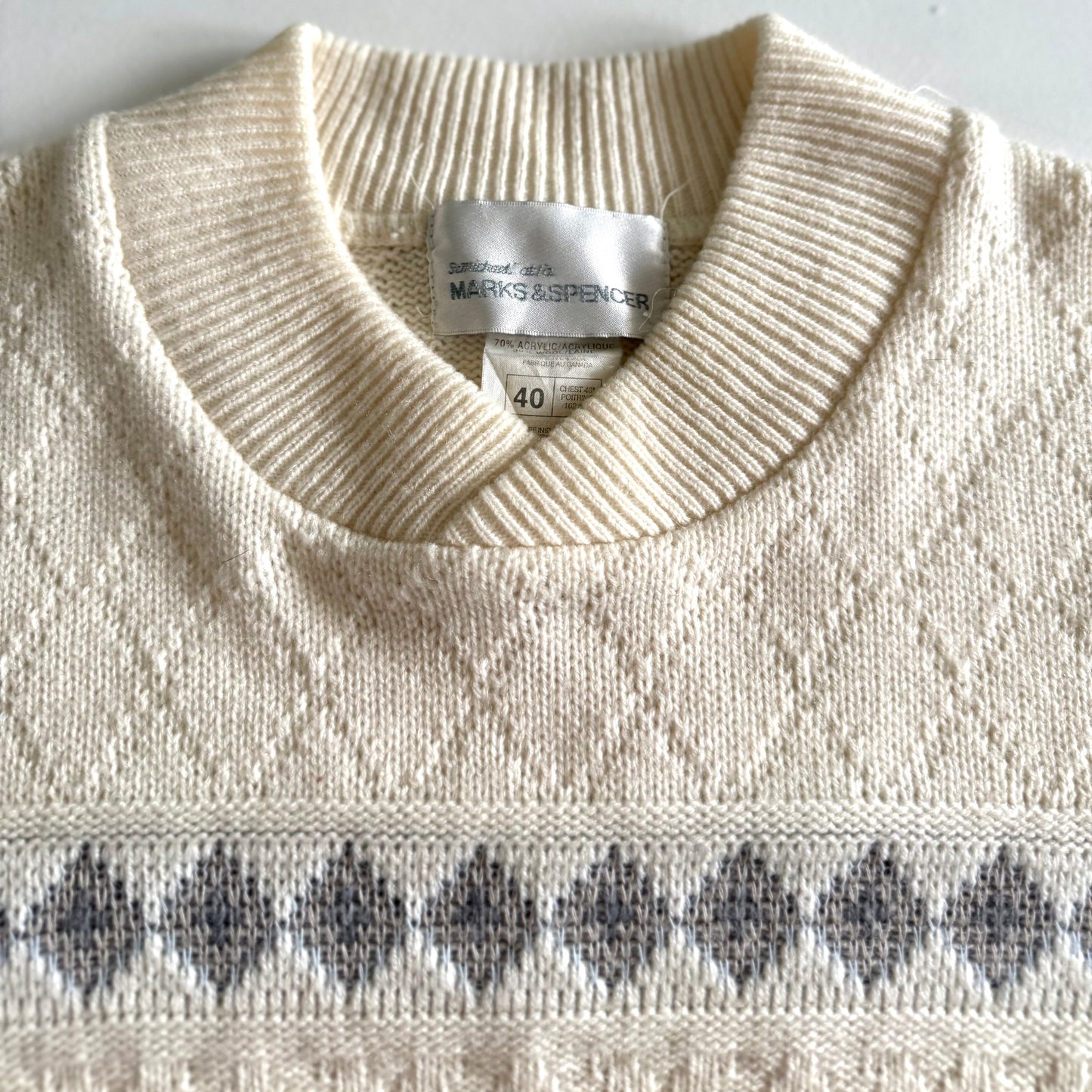 Vintage St. Micheals from Marks & Spencers, Wool Blend Sweater