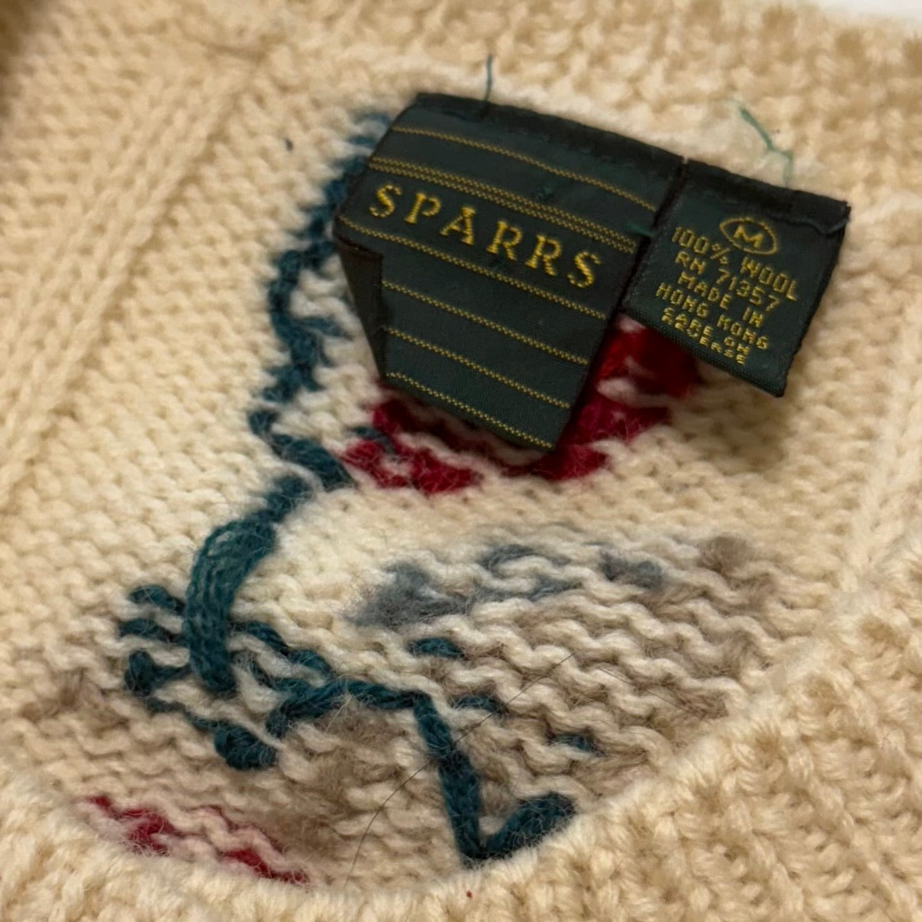 Vintage Sparrs, Wool Cardigan
