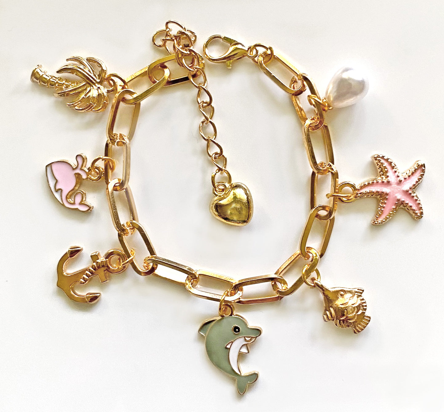 Handmade Charm Bracelet Y2K Style