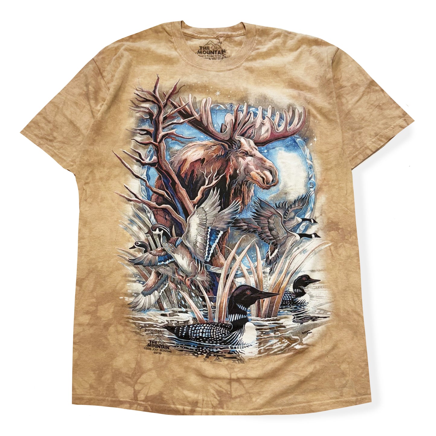 Secondhand The Mountain, Ducks, Geese, Loons, & Moose T-Shirt