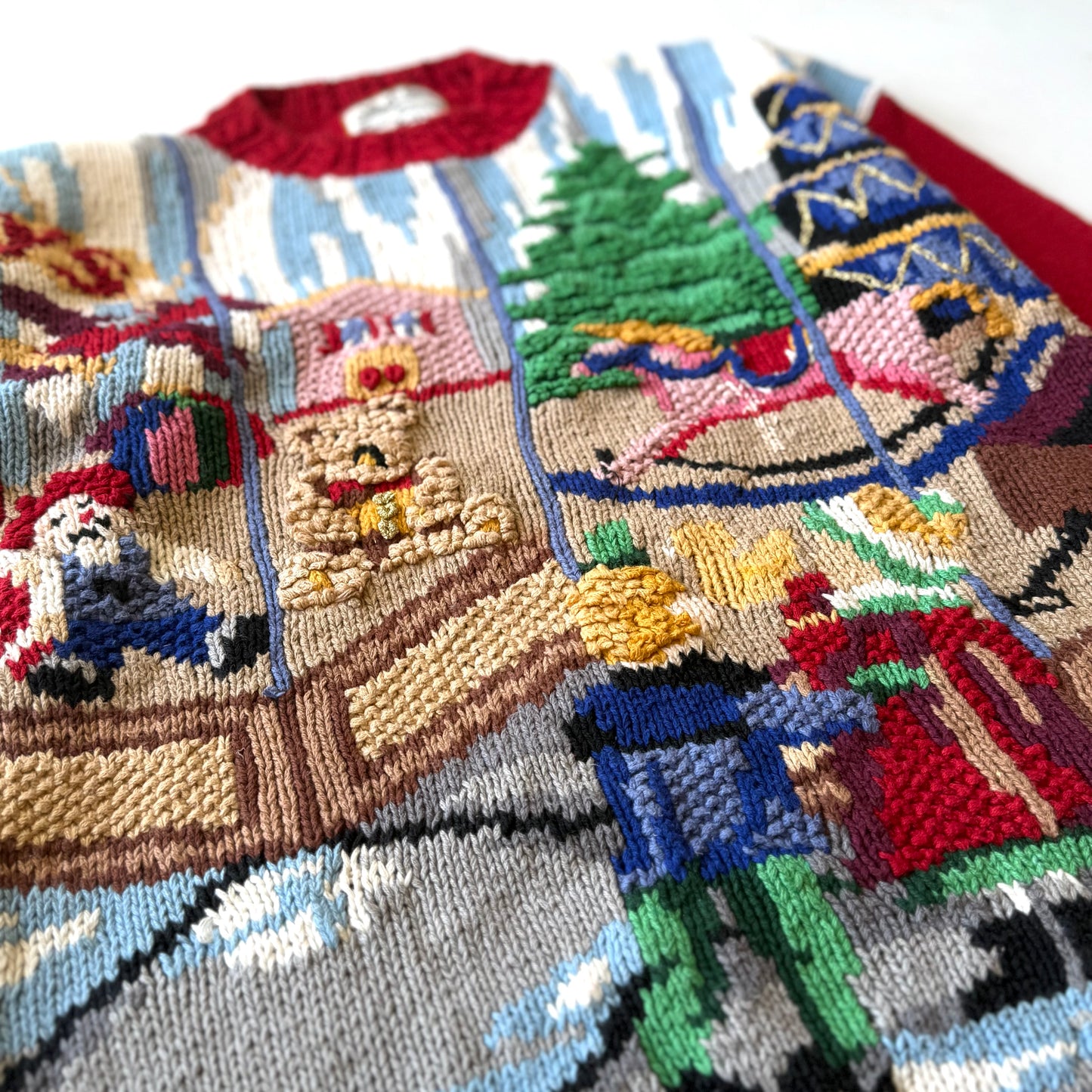 Vintage Heirloom Collectibles, Christmas Toy Store Sweater
