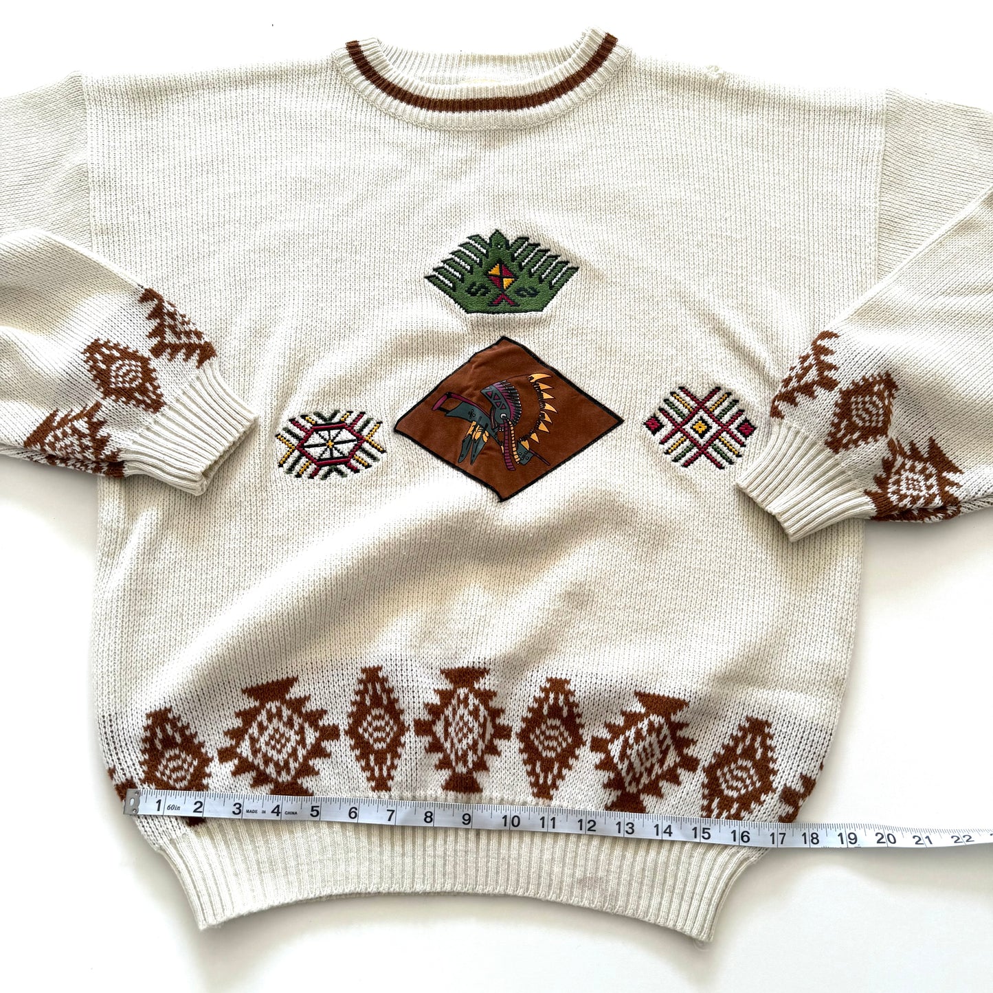 Vintage Aztec Sweater