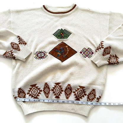 Vintage Aztec Sweater