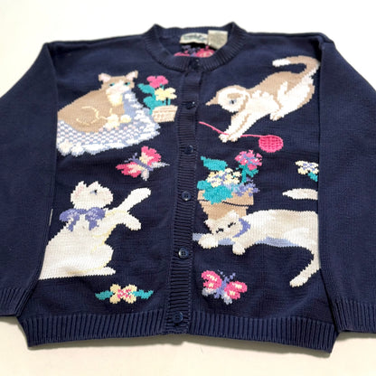 Vintage Northern Reflections, Cat Cardigan