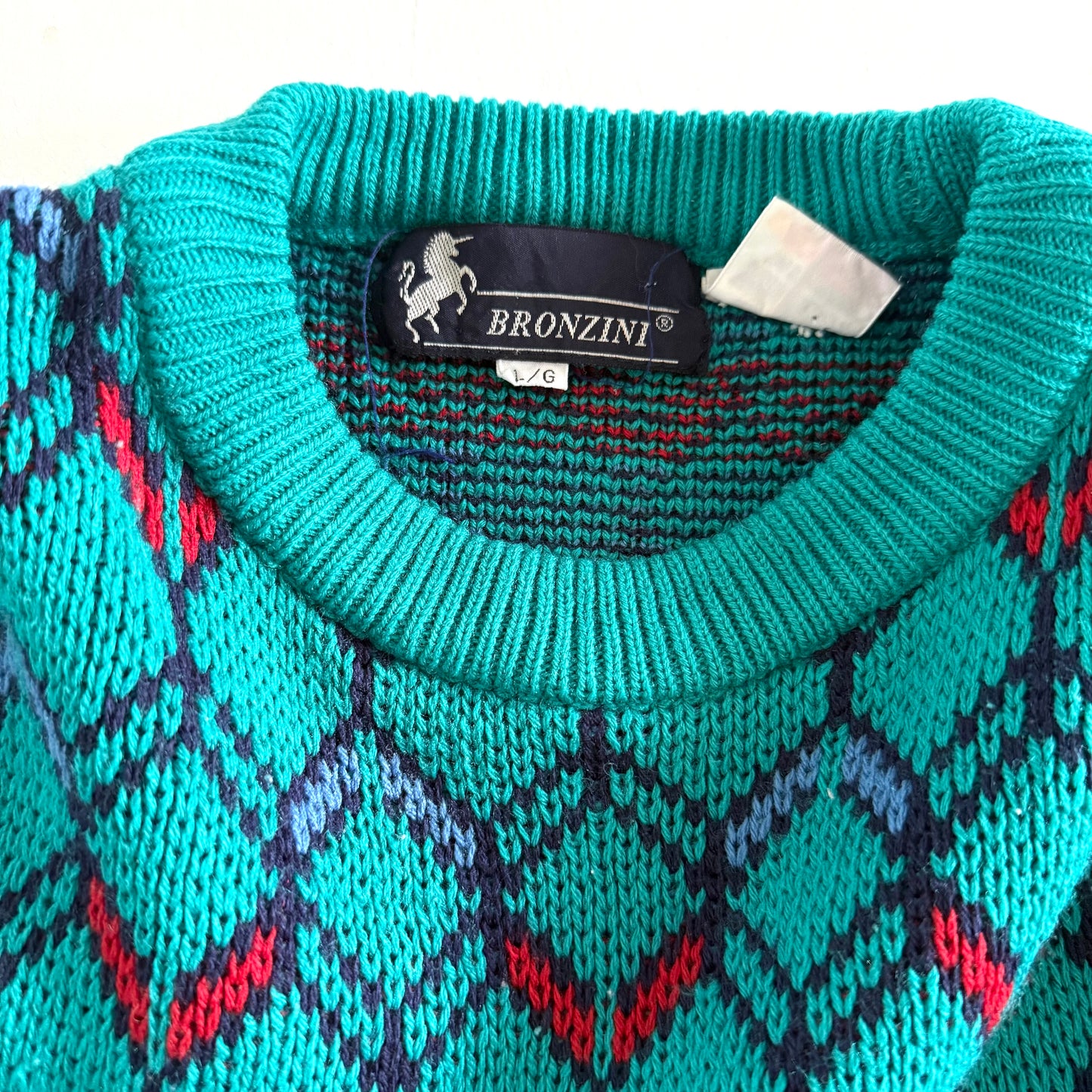 Vintage Bronzini, Grandpa Sweater