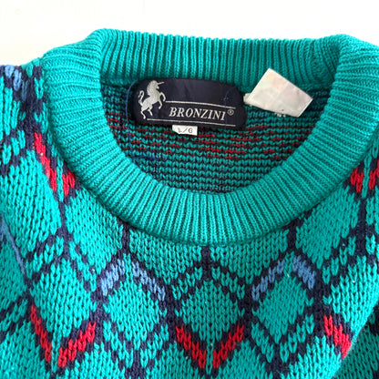 Vintage Bronzini, Grandpa Sweater