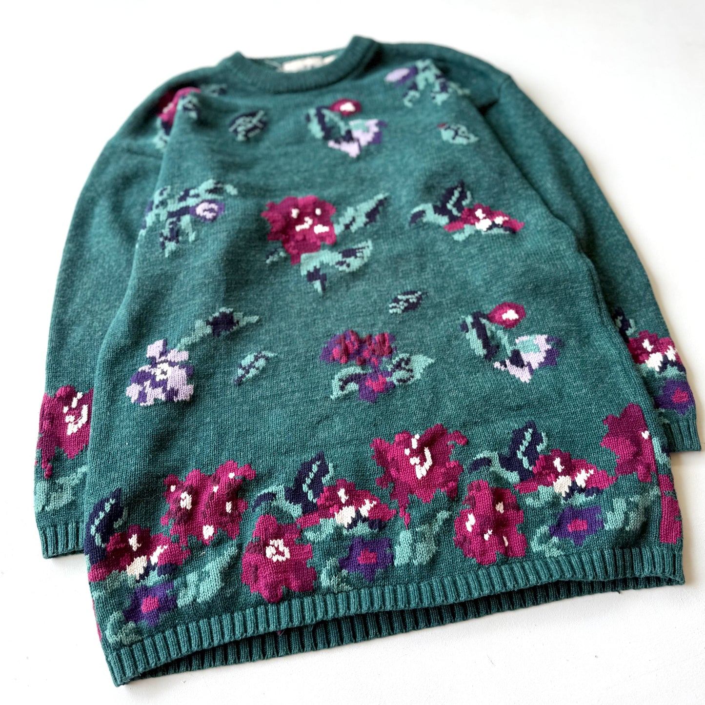 Vintage Northern Reflections, Floral Sweater