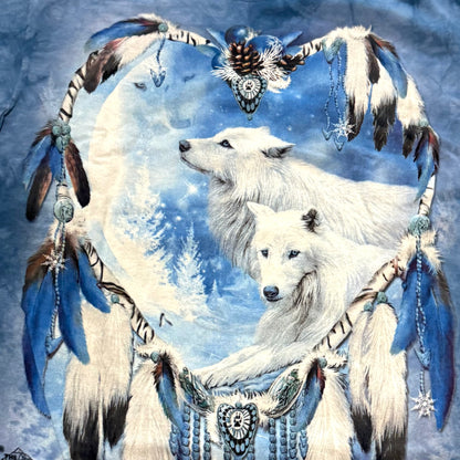 Secondhand The Mountain, Wolf & Dream Catcher T-Shirt