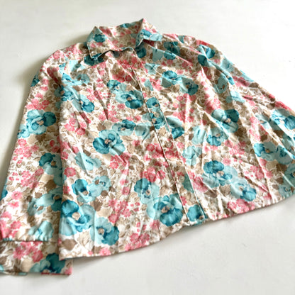 Vintage Floral Button Down Shirt