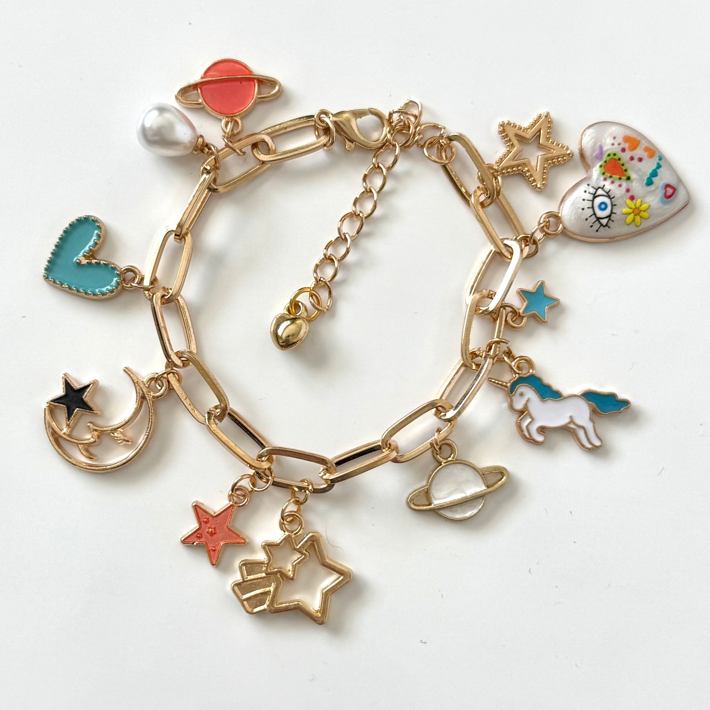 Handmade Y2K Style Charm Bracelet