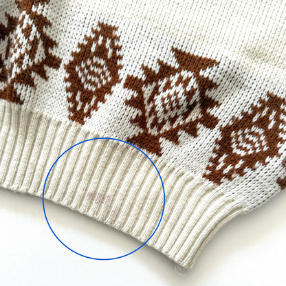 Vintage Aztec Sweater