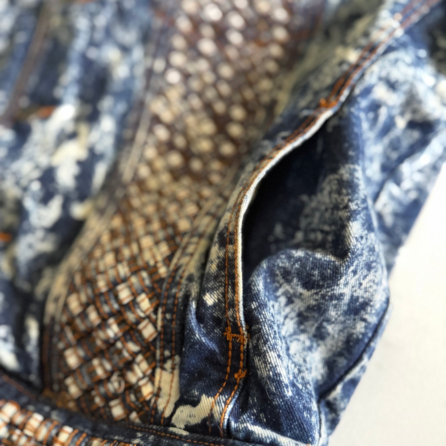 Vintage Acid Wash Denim Jacket