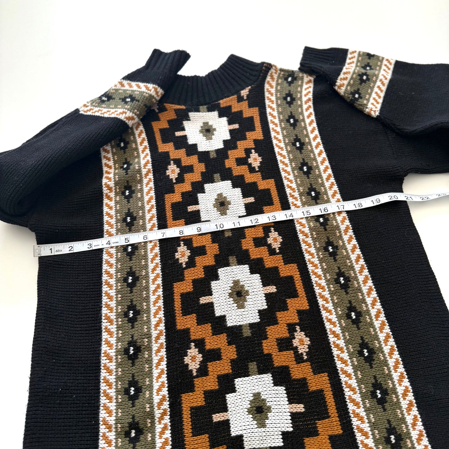 Vintage Aztec Sweater