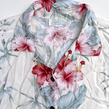 Vintage Iolani, Tropical Button Down Shirt