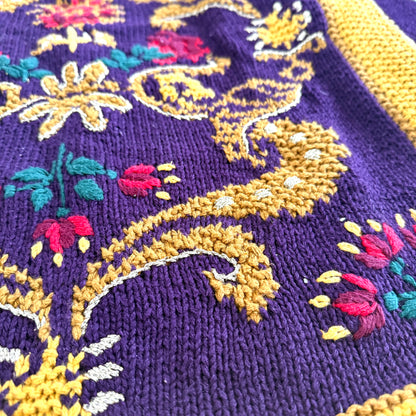 Vintage Bronte, Knitted by Hand Sweater