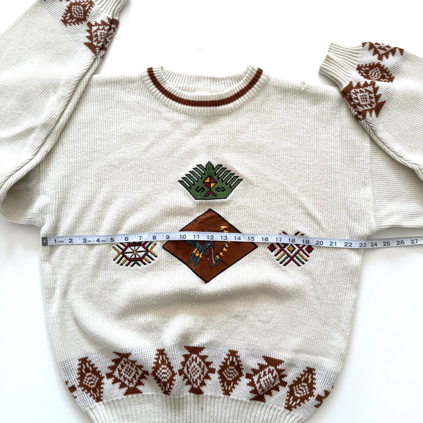 Vintage Aztec Sweater