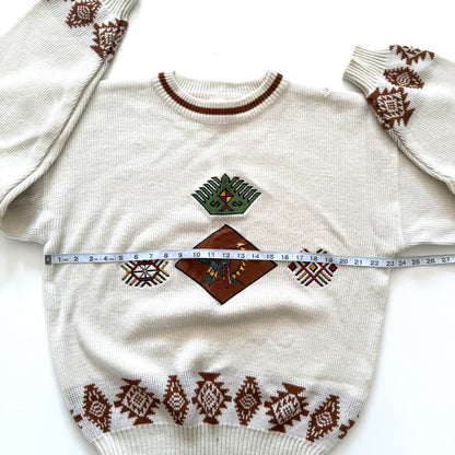 Vintage Aztec Sweater
