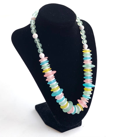 Pastel Vintage Statement Necklace