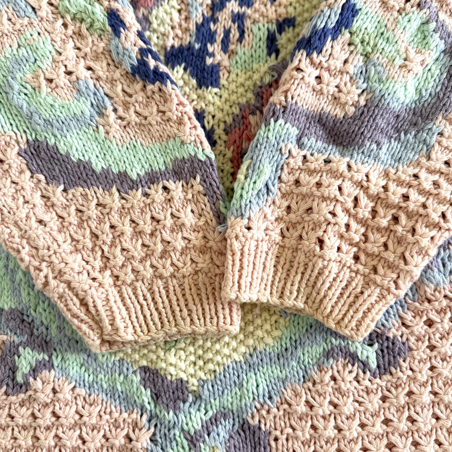 Vintage Jump, Pink Floral Sweater