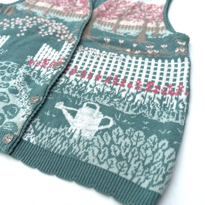 Vintage Northern Reflections, Cat in Garden Vest