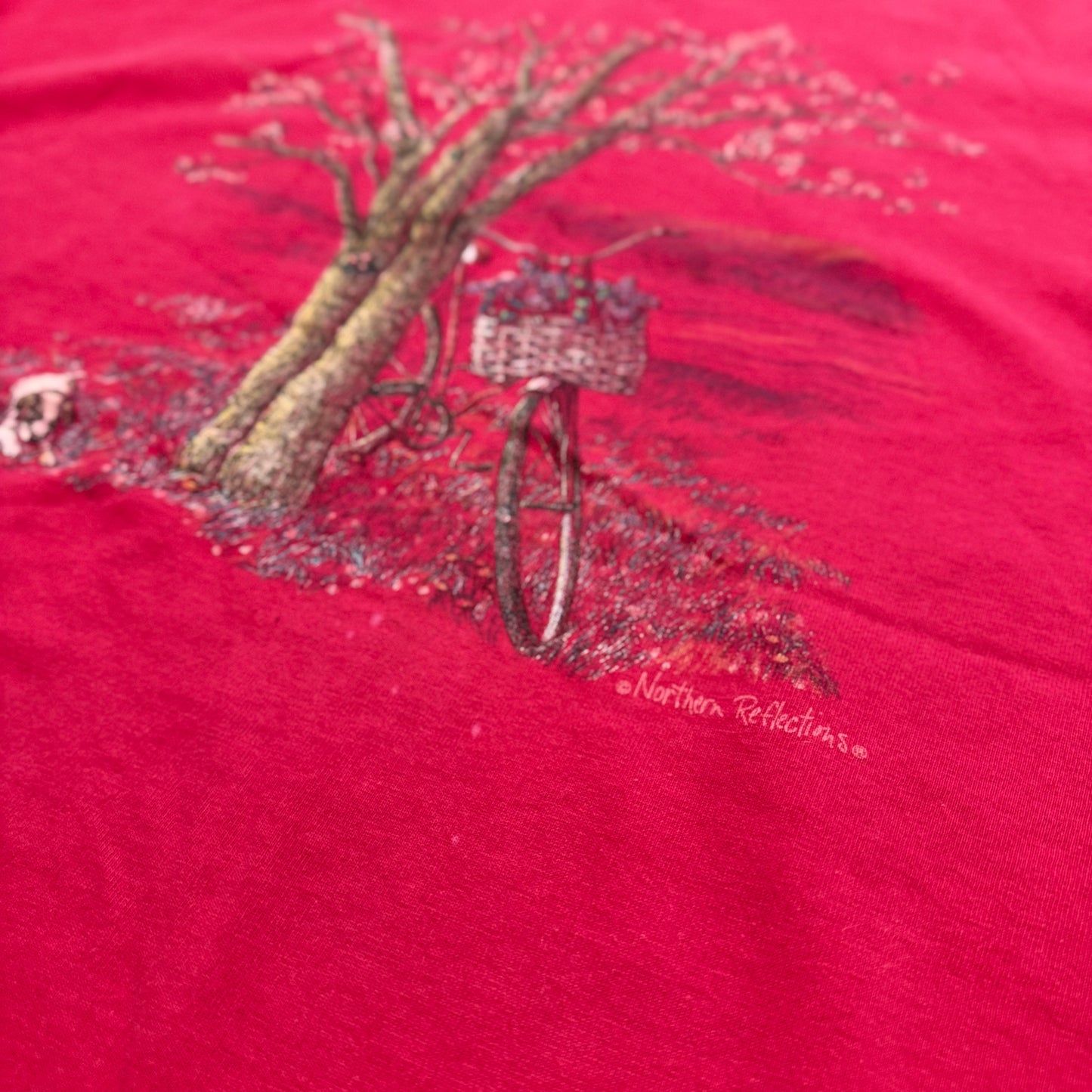 Vintage Northern Reflections, Dog T-Shirt