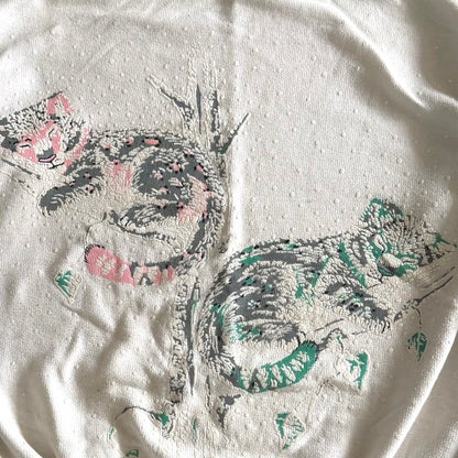 Vintage Sleeping Cats Sweatshirt