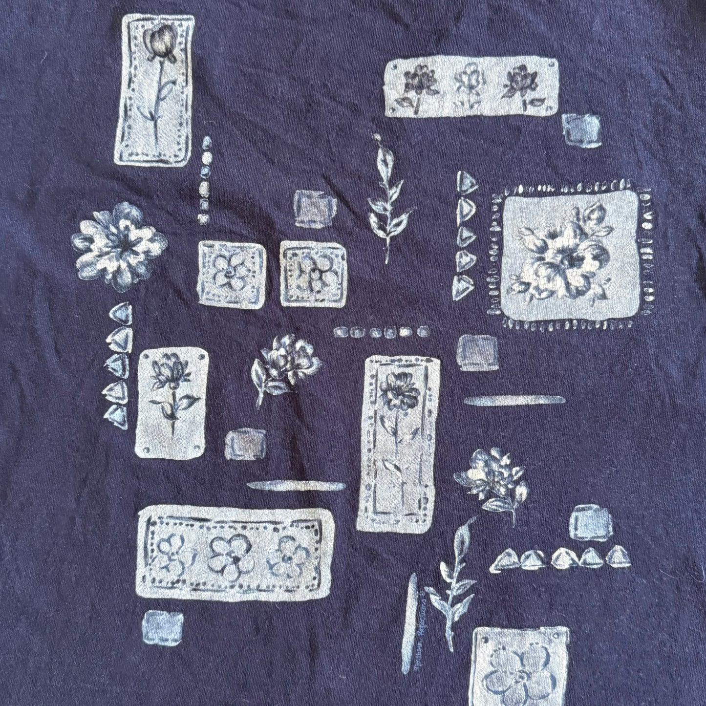 Vintage Northern Reflections, Floral T-Shirt