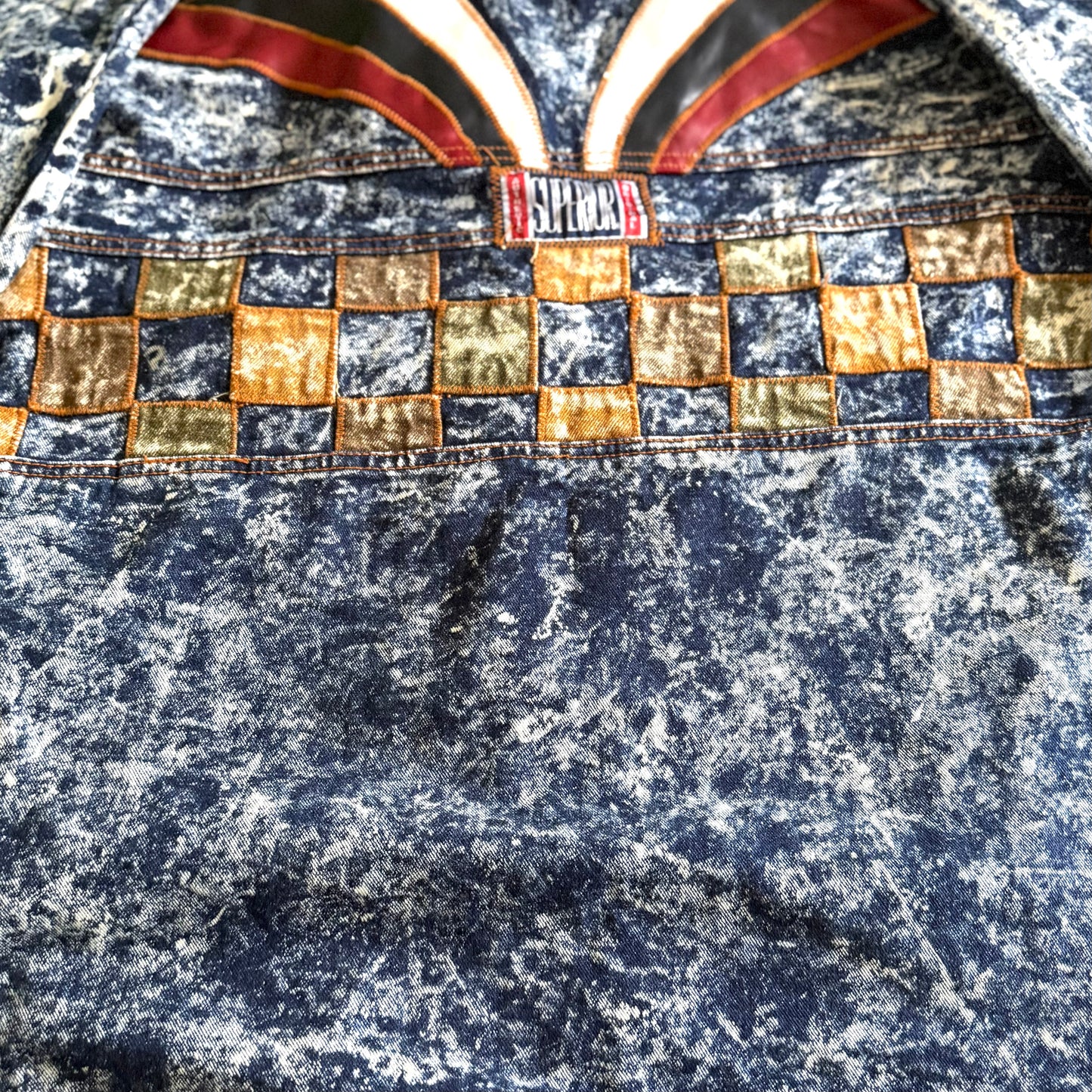 Vintage Acid Wash Denim Jacket