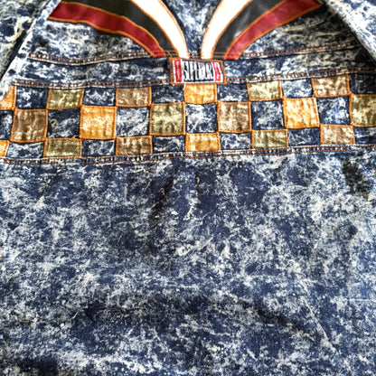 Vintage Acid Wash Denim Jacket