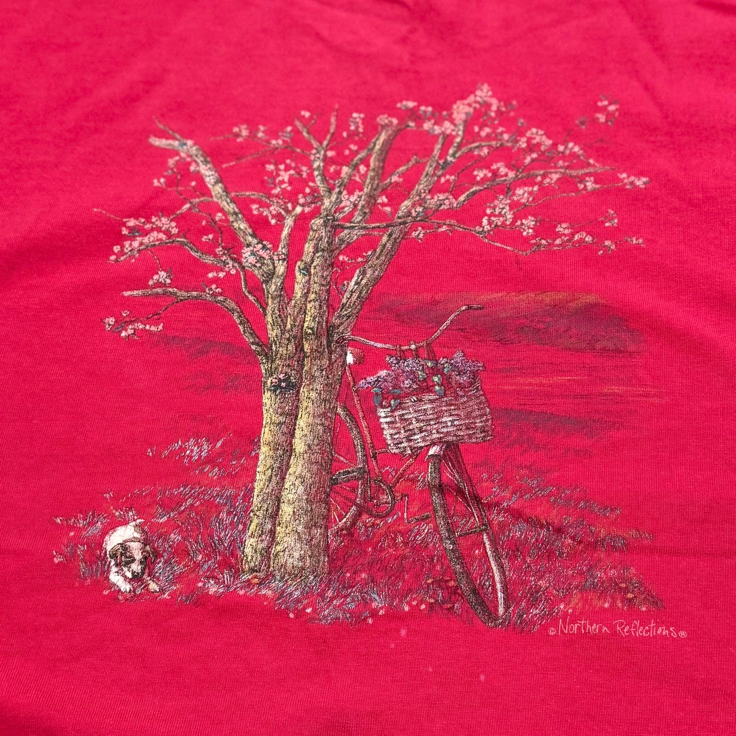 Vintage Northern Reflections, Dog T-Shirt
