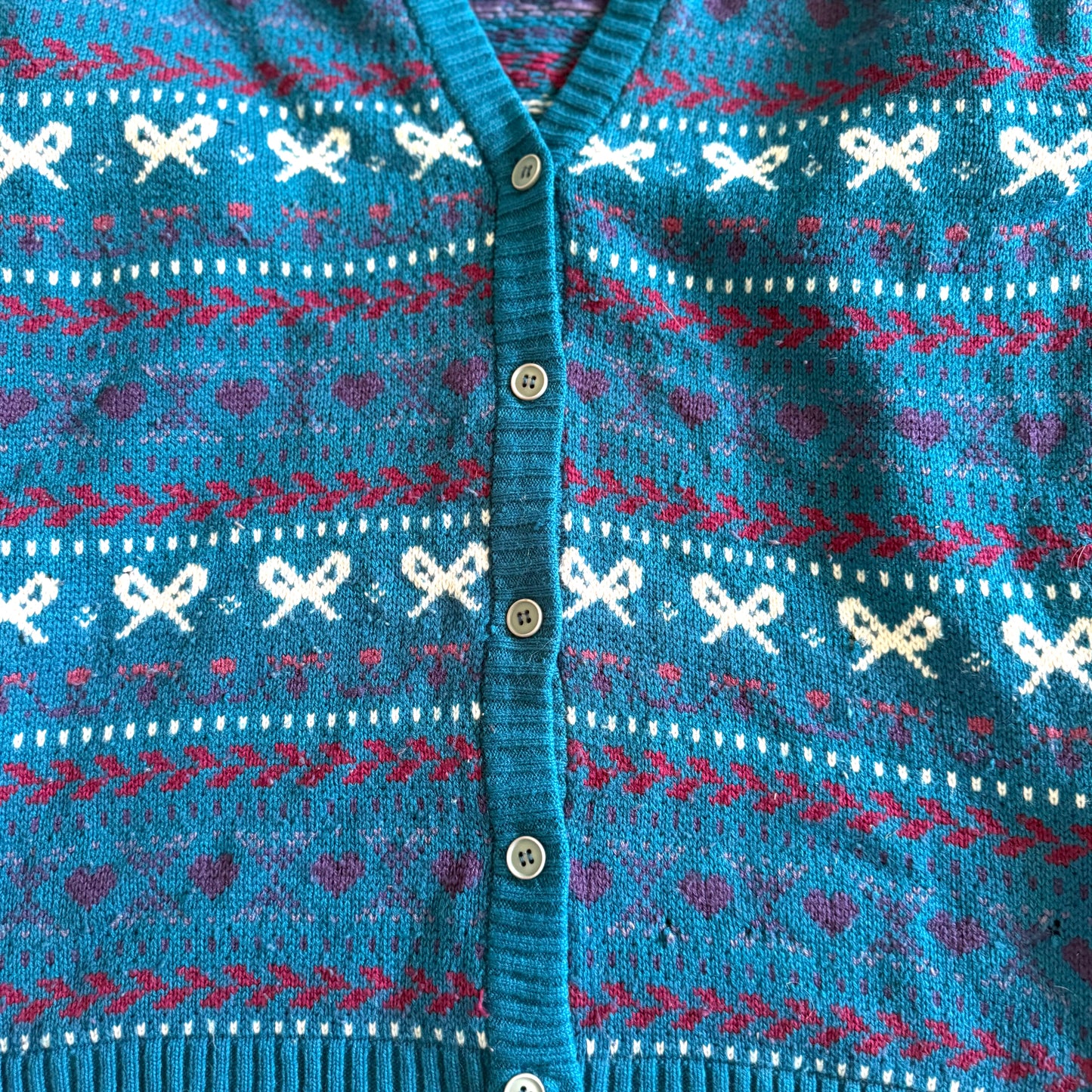 Vintage Northern Getaway, Bow Cardigan