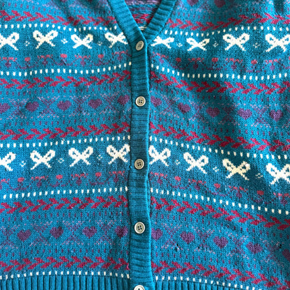 Vintage Northern Getaway, Bow Cardigan