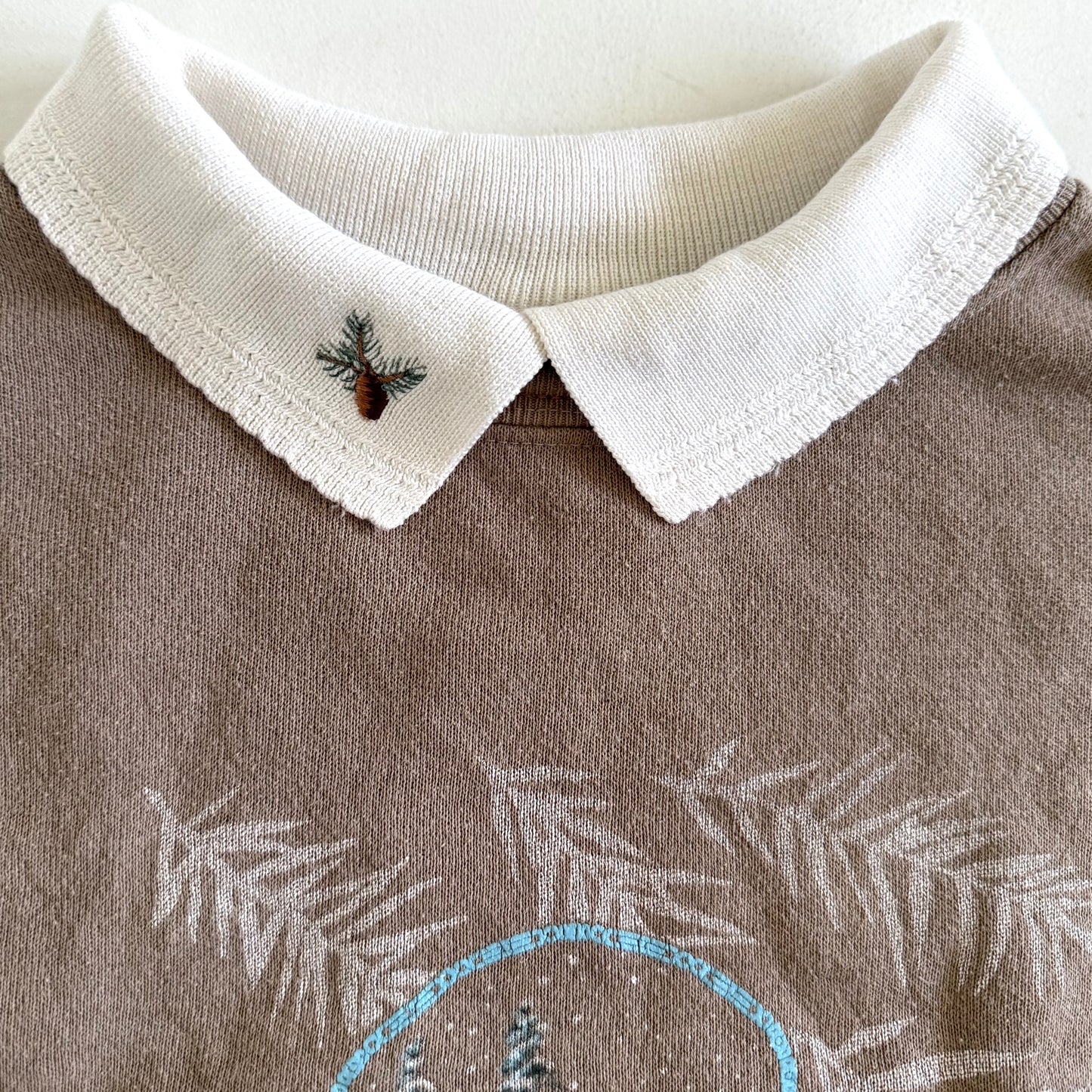Vintage Morning Sun, Chickadee Bird Sweatshirt
