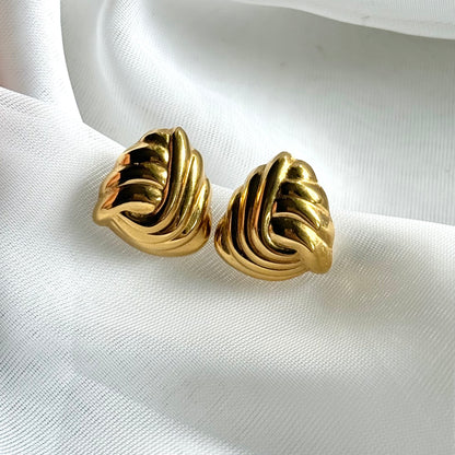 Secondhand Gold Toned Earrings