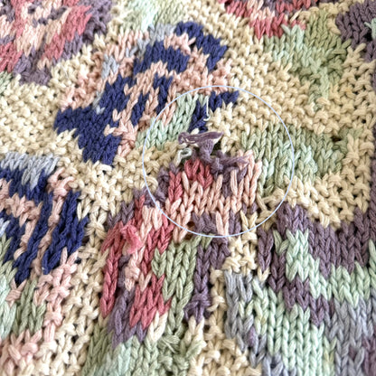 Vintage Jump, Pink Floral Sweater