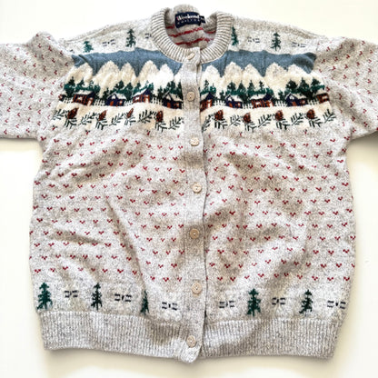 Vintage Weekend Edition, Wool Blend Winter Cardigan