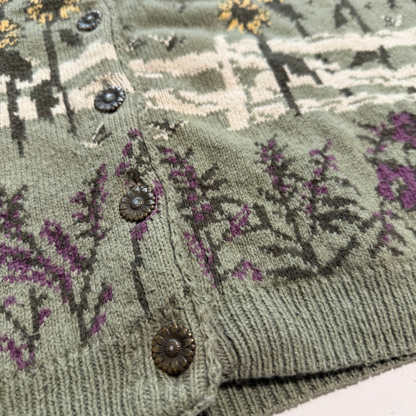 Vintage Northern Reflections by Parkhurst, Sunflowers & Sheep Vest