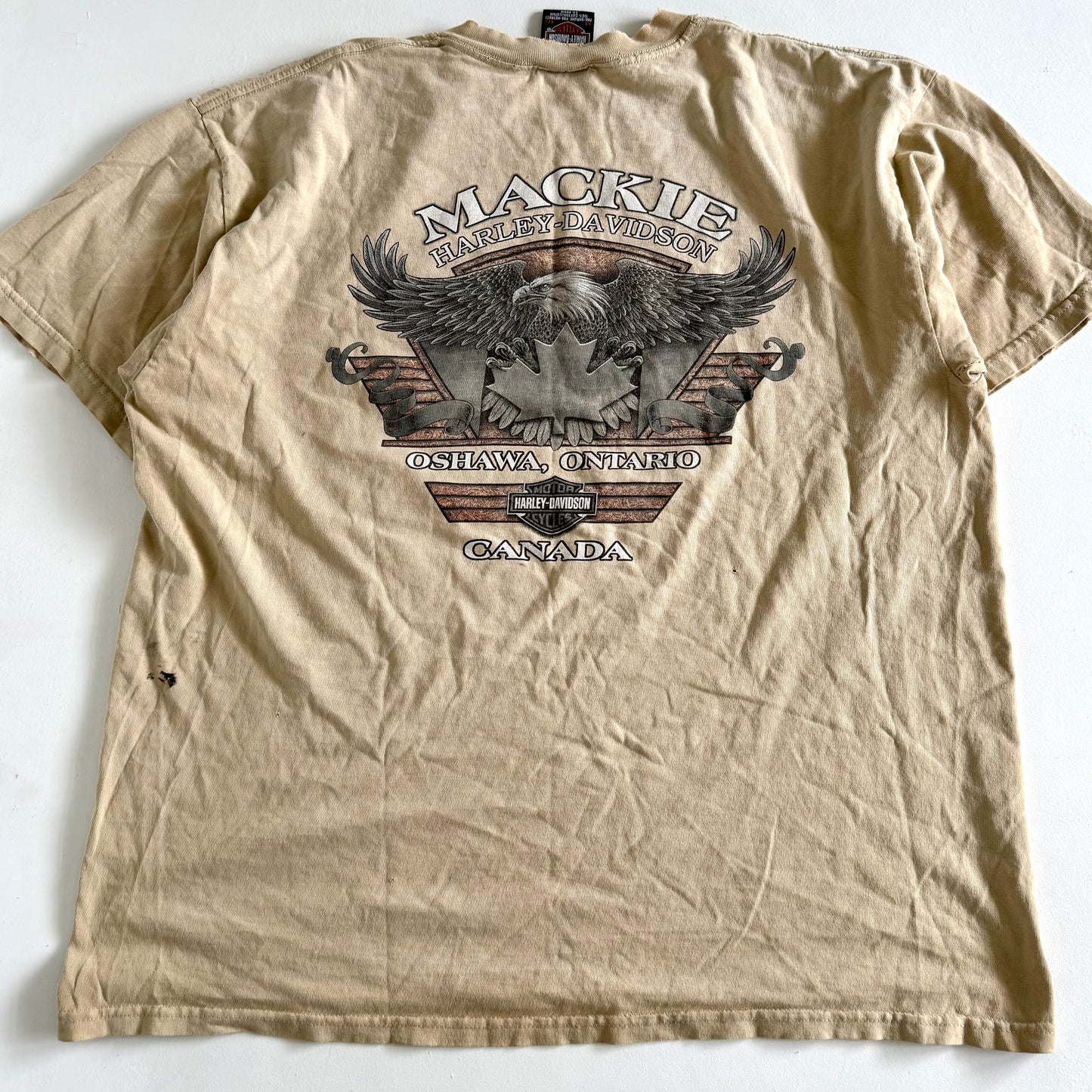 Vintage Harley-Davidson, Oshawa Distressed T-shirt
