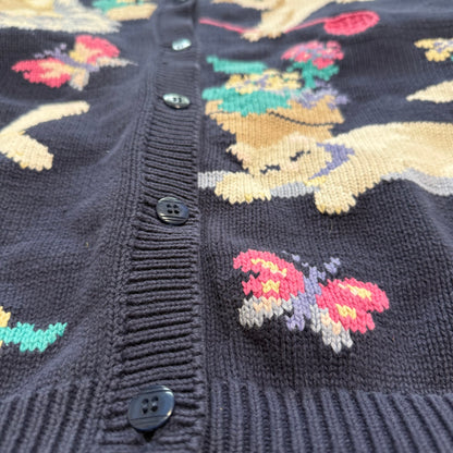 Vintage Northern Reflections, Cat Cardigan