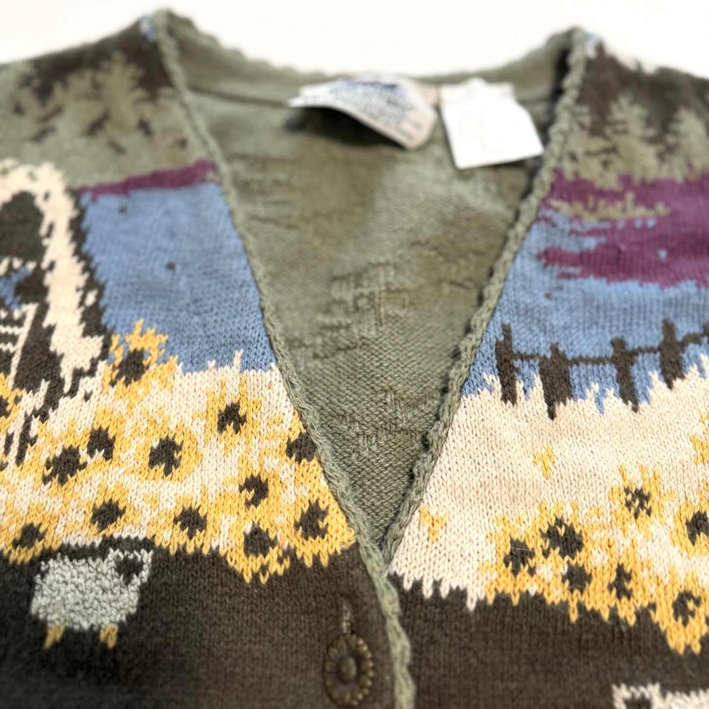 Vintage Northern Reflections by Parkhurst, Sunflowers & Sheep Vest