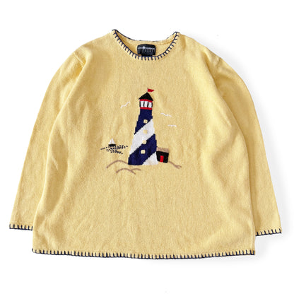 Vintage Sag Harbor, Lighthouse Sweater
