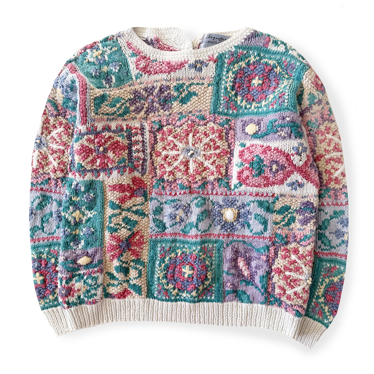 Vintage Signatures by Northern Isles, Knit by Hand Sweater