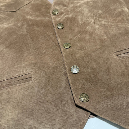 Vintage Pelle Cuir, Leather Vest