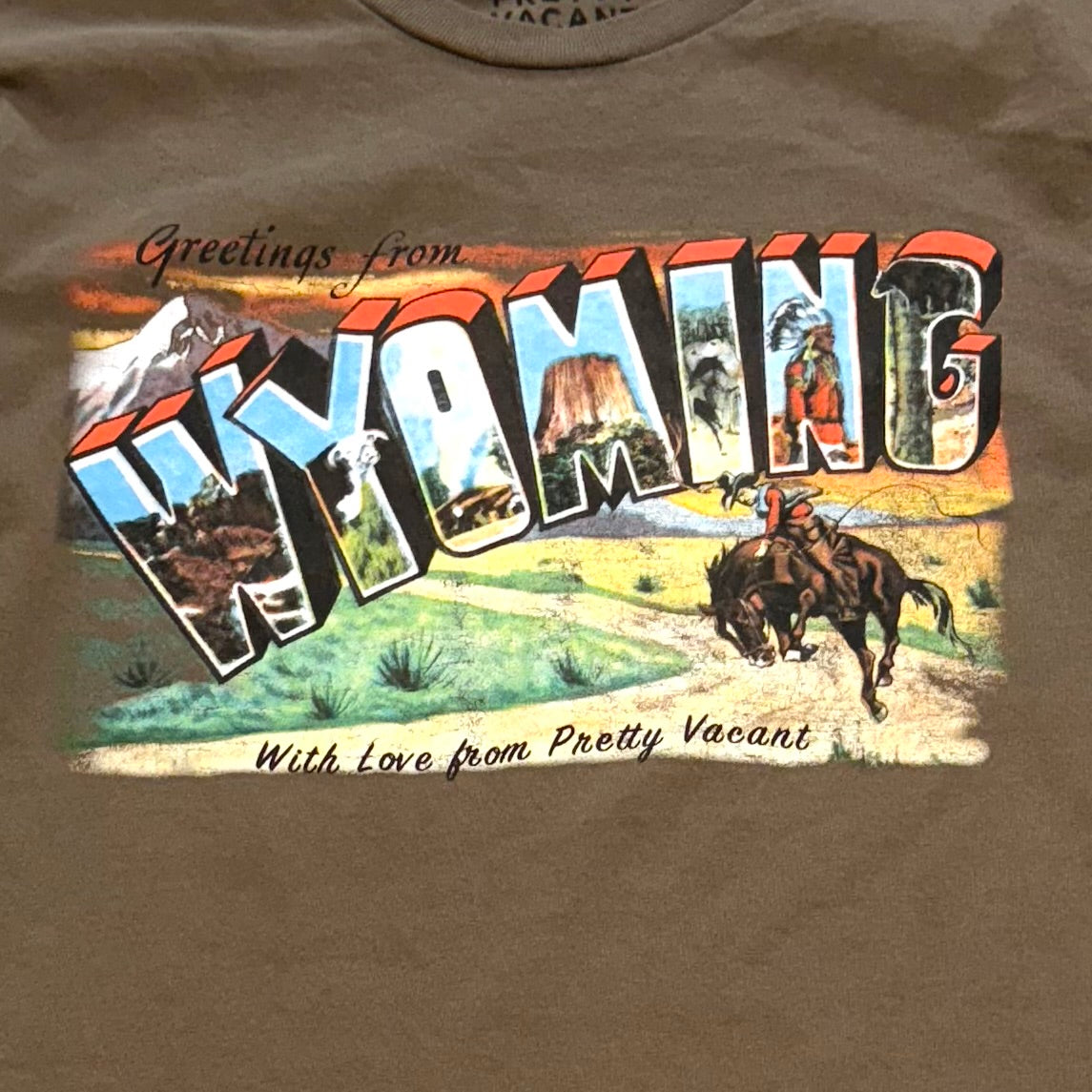 Secondhand Pretty Vacant, Wyoming T-Shirt